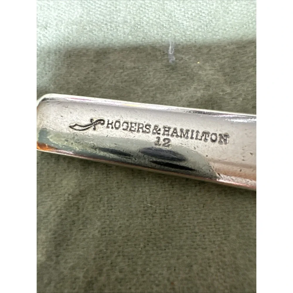 Rogers & Hamilton 12 Solid Handle Set Of 3 Dinner Forks 7 1/4